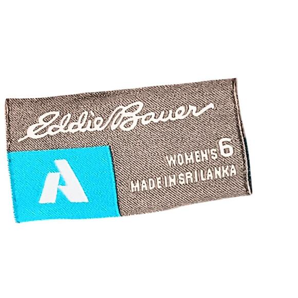 Eddie Bauer First Ascent Women’s Outdoor Hiking Pants Size 6 Burgundy Nylon Span - Picture 14 of 16